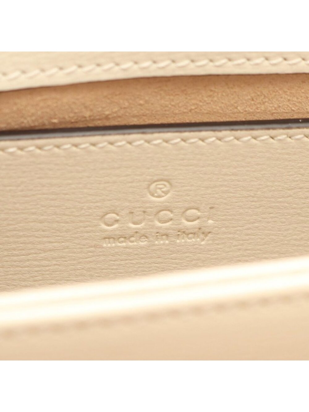 Gucci Handbag Horsebit Ivory Leather 1955 Small Top Handle Bag - Picture 4 of 7
